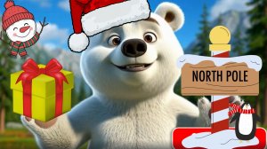 Изучаем немецкий A2 – Рождественская история с загадками | Белый медведь Нанук рассказывает