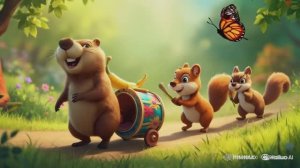 АЗБУКА для детей. 
Мультик про букву Б.