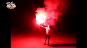 Факел сигнальный красный (огонь и дым), корпус пластик/металл MF-0220R