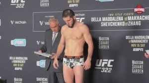 Махачев VS Маддалена - взвешивание перед боем UFC 322 / ПРИШЛОСЬ ПРИКРЫТЬСЯ!