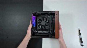 Сборка Jonsbo NV10 ITX ASMR. Мини ПК.