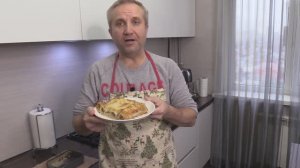 Готовим дичь - Каннеллони с зайчатиной и грибами под соусом Бешамель