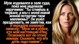 Жизненные Истории/Ты сгниёшь  в тюрьме! А мы с молодой женой потратим твои миллионы!— издевался муж