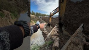 Работаю на ферме на своём Мини Экскаваторе