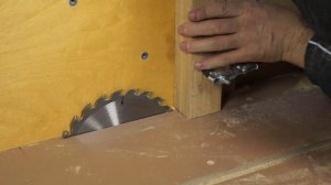 Шиповое соединение с помощью циркулярки