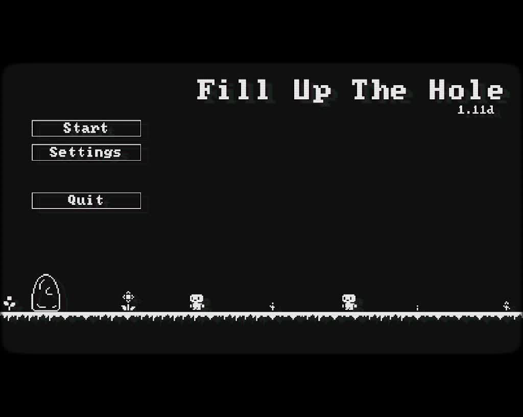 Заполняем дырку! Fill up the hole