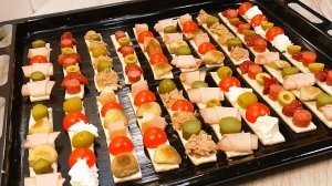 Закусочные Палочки - яркие, красивые, вкусные - всего за 15 минут!