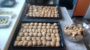 07-12-2025 Настряпала печенья / горох пророс / куры / козы.