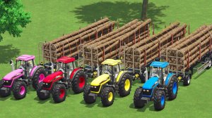 МАШИНКИ ВИДЕО ПРО МАШИНКИ ВОЗИМ ГРУЗ НА ТРАКТОРАХ ЦВЕТНЫЕ МАШИНКИ ИГРУШКИ МАШИНКИ