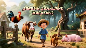 Дикие и домашние животные - от волка до собаки! | Окружающий мир 2 класс | Плешаков