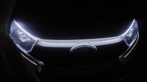 LADA GRANTA CROSS 23 Светодиодная лента спереди под капот