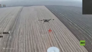 مشاهد لانقضاض مسيّرات روسية على درونات أوكرانية في مقاطعة زابوروجيه