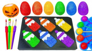 ИГРАЕМ В СЛАЙМЫ ЗАЛИВАЕМ В ФОРМЫ БУТЫЛОЧЕК ВИДЕО ДЛЯ ДЕТЕЙ ДЕТСКИЙ КАНАЛ ИГРАЛКИ-ЗАЛИПАЛКИ