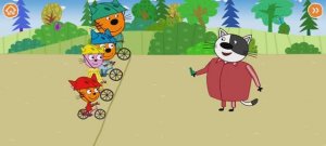 Три Кота Мультфильм ВелоГонки