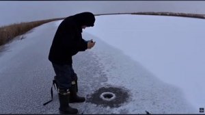 Зимняя рыбалка.Открытие сезона 2025-26г. Первый лёд. ASTANA Kazakhstan