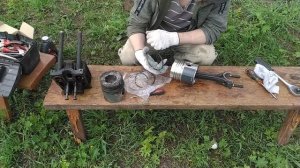 Заклинил двигатель трактора Т-40 , ищу причину клина, ремонт и первый запуск двигателя после ремонта