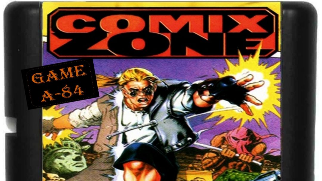 COMIX ZONE (3 концовки игры и читы) (Sega)