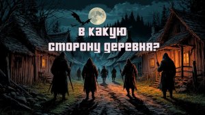 В КАКУЮ СТОРОНУ ДЕРЕВНЯ? Страшные истории на ночь. Мистика. Хоррор