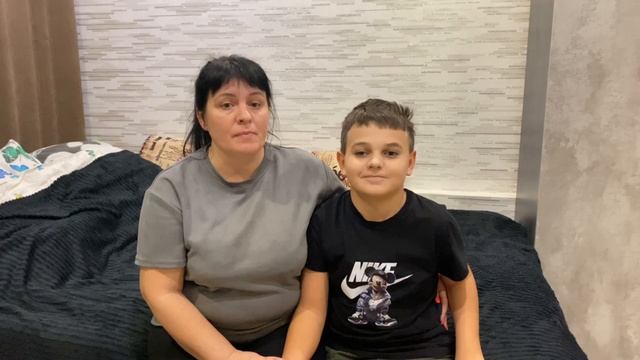 Видеоблагодарность мамы Гены Бутина