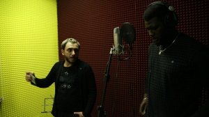 Сиренко Игорь встречает на студии своего Брата Рэпера Бубу Сенгор