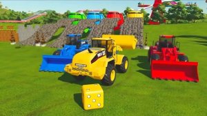 Мультики для детей Синий Трактор и Машинки