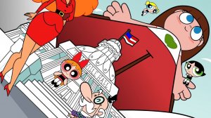 Powerpuff girls Robin giant ОСТОРОЖНО Тизер 2025