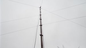 Обзор мачты от Р-140 и радиолюбительских антенн на ней