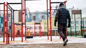 Разморозь свою силу. Лучший обогреватель твоё тело. Тренировка при -5°.