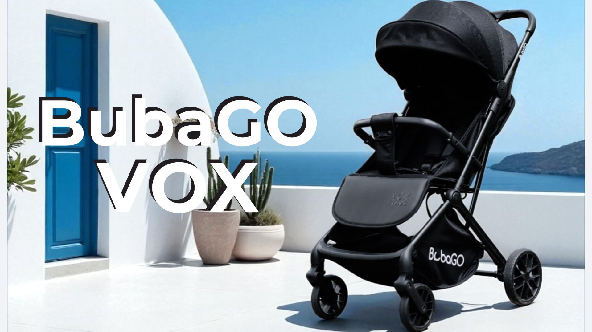 🔴Новинка 2025 BubaGO VOX — легкая и маневренная прогулочная коляска для активных семей!