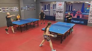 отбор Ушаков А. (556) - Попова М. (273) 27.11 турнир по настольному теннису Санкт-Петербург