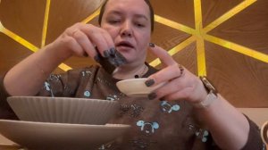 Том ям с морепродуктами, роллы. Обед в  «Своей компании», приехала на мастер класс по маникюру #еда