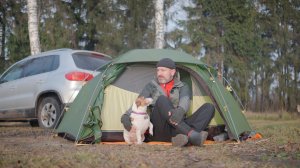 Вот такая вот зима. Тестируем коврики от Naturehike. Закрываем кемпинговый сезон.