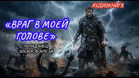 АУДИОКНИГА ПОЛНОСТЬЮ ВРАГ В МОЕЙ ГОЛОВЕ, БОЕВОЕ ФЭНТЕЗИ, ПОПАДАНЕЦ