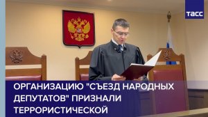 Организацию "Съезд народных депутатов" признали террористической