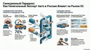 Авторынок ЕС: Санкции, Реэкспорт и Стоимость Автомобилей