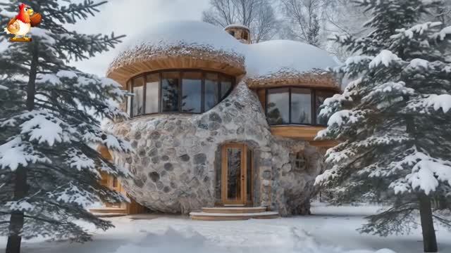 Сказочный дом мечты – 3D идея для вдохновения с планировкой и интерьером 🏡🏚️🏠 вариант (478)