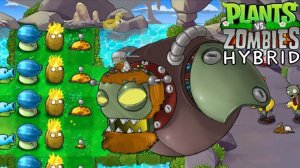 Plants vs. Zombies Hybrid Mod Растения против Зомби мод