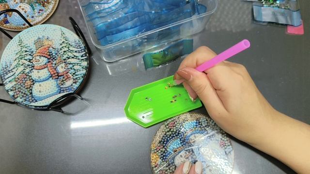 Челлендж " 7 дней с алмазной мозаикой ".