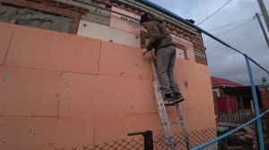 КУПИЛ СТАРЫЙ ДОМ И ВОСТАНАВЛИВАЮ ЕГО УТЕПЛЕНИЕ СЛОЖНОЙ СТЕНЫ СВОИМИ РУКАМИ