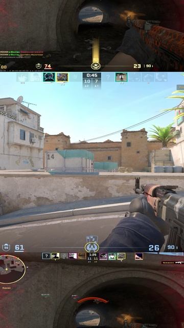 Честно случайно получилось | Ворман и CS2 #кс #кс2 #cs #cs2