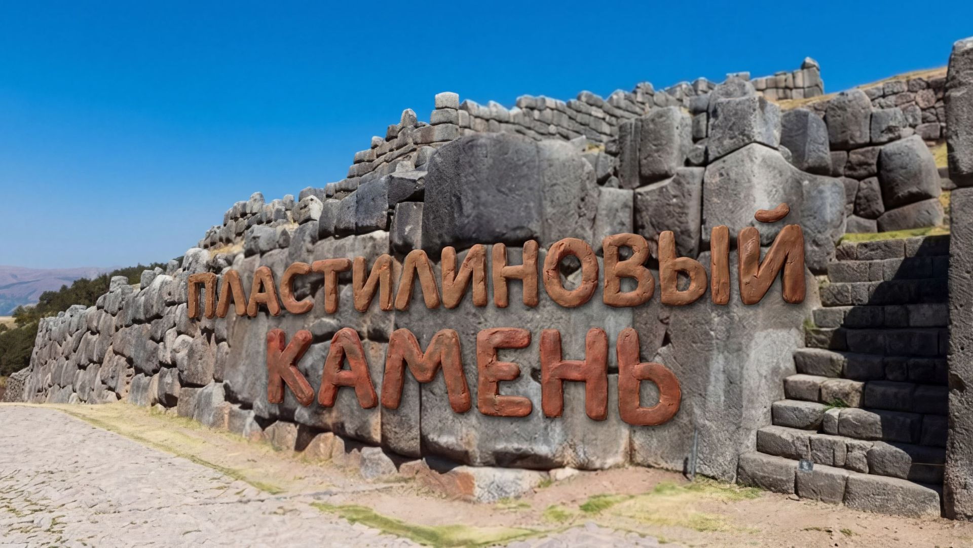 ПЛАСТИЛИНОВЫЙ КАМЕНЬ