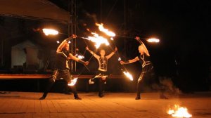 Огненное шоу "Night Flame" на 4 артиста