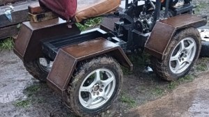 самодельный минитрактор установка крыльев (видео 20)