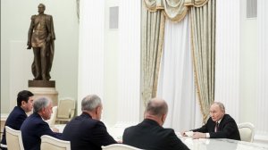 Владимир Путин встреча с председателями парламентов государств – членов ОДКБ, Кремль, 8 декабря 2025