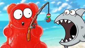 Железный медведь Валера и акула