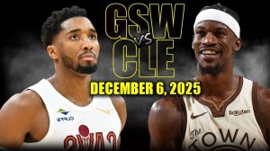 07.12.2025 | ОБЗОР МАТЧА | Кливленд Кавальерс - Голден Стэйт Уорриорз | Highlights