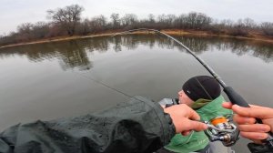 НАШЁЛ ЛОГОВО МАТЁРЫХ ОКУНЕЙ, РЫБА КЛЮЁТ И ДУША ПОЁТ. Рыбалка на спиннинг в 2025