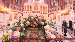 Глава Волгоградской митрополии совершил литургию в кафедральном соборе святого Александра Невского