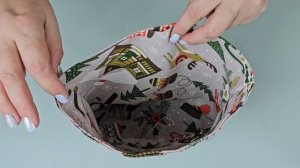 ✨ Новогодняя сумка для подарков за 15 минут | DIY