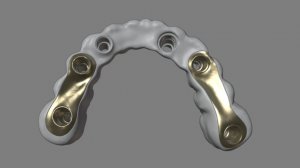 Две балки одновременно в B4D.